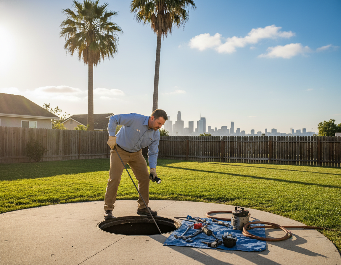 Septic Tank Maintenance Services in Los Angeles